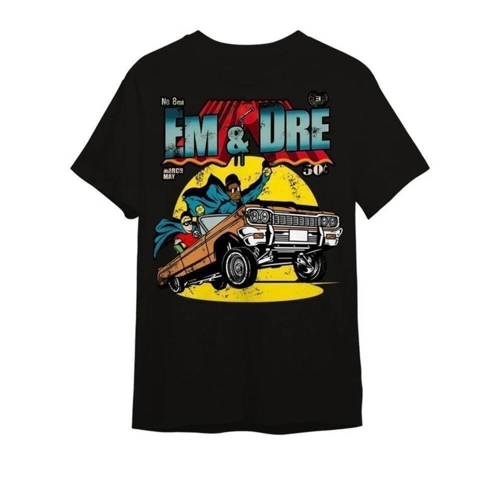 Eminem And Dr Dre Rap Music Fan Retro Unisex T-Shirt